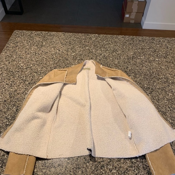 Velvet by Spencer Graham Vintage Faux Suede/Shearling Jacket. Size M. - Picture 4 of 9